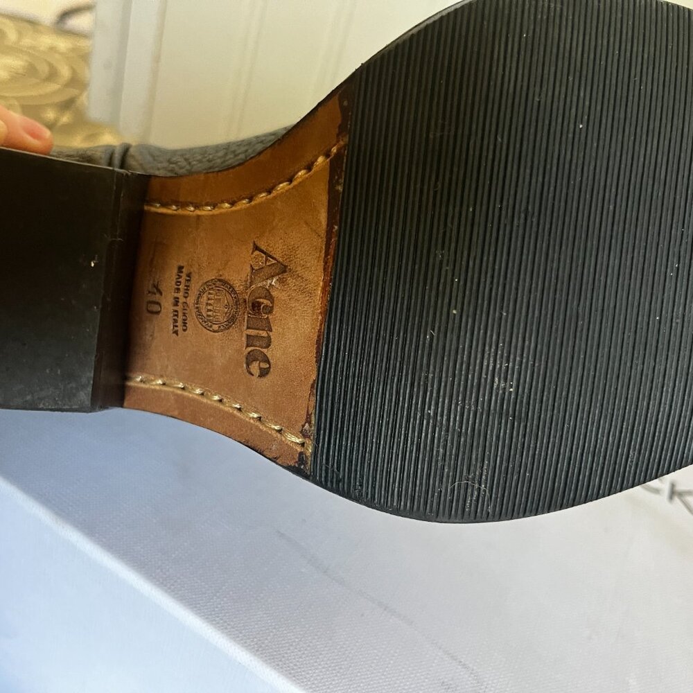 NWOT Acne Studios Donna Western Cowboy Ankle Boot - Picture 8 of 9